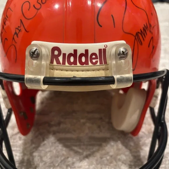 Vintage Authentic Riddell VSR-4 NFL Football Helmet Bengals Size Large Rare